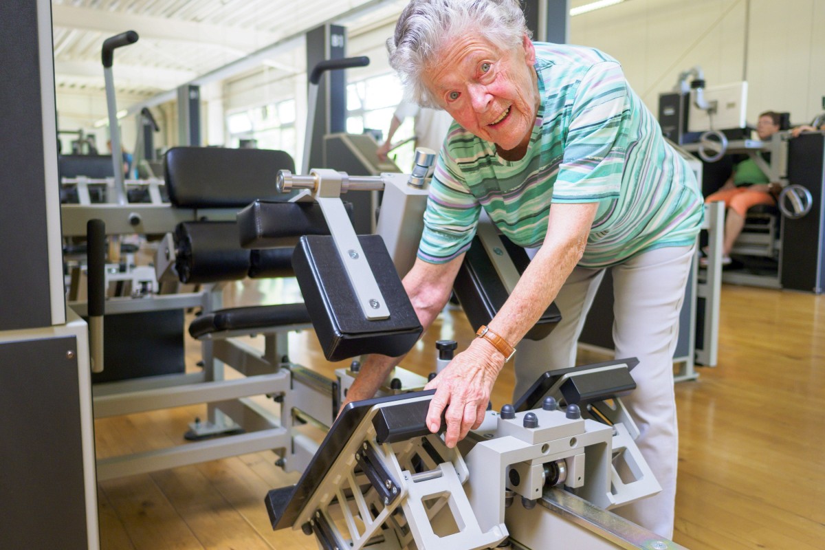 Diese 93 Jahrige Hernerin Trainiert Im Fitnessstudio Waz De