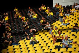 
			Borussia Dortmund: BVB-Fans zurück im Stadion: Emotionen auf Abstand