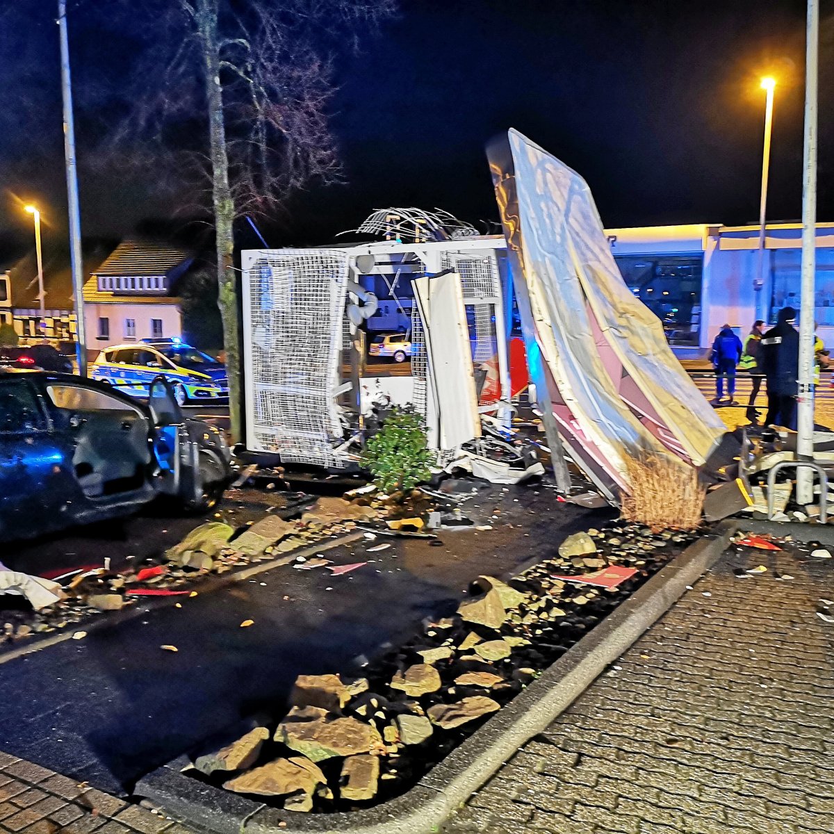 Mülheim: Schon wieder Geldautomat bei McDonald's gesprengt