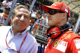 
			Formel 1: Guter Freund Jean Todt: Michael Schumacher kämpft